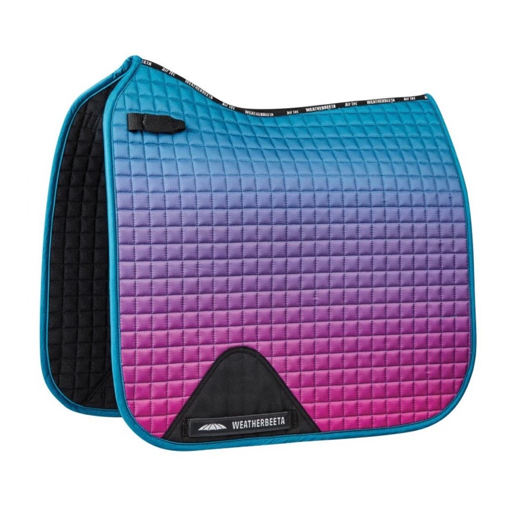 WeatherBeeta Ombre Dressage Saddle Pad horse equestrian rider blue tack equine